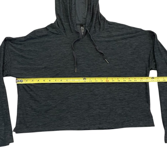Kyodan Gray Hoodie Pullover Sweatshirt Women’s Aize Size L - Picture 5 of 6